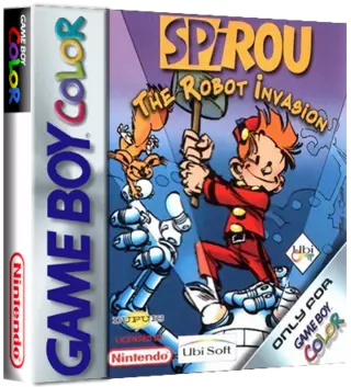 rom Spirou Robbedoes - The Robot Invasion